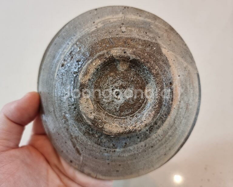 고미술품 도자기 조선초기 분청사기 밀양 용전리 귀얄 평...--3
