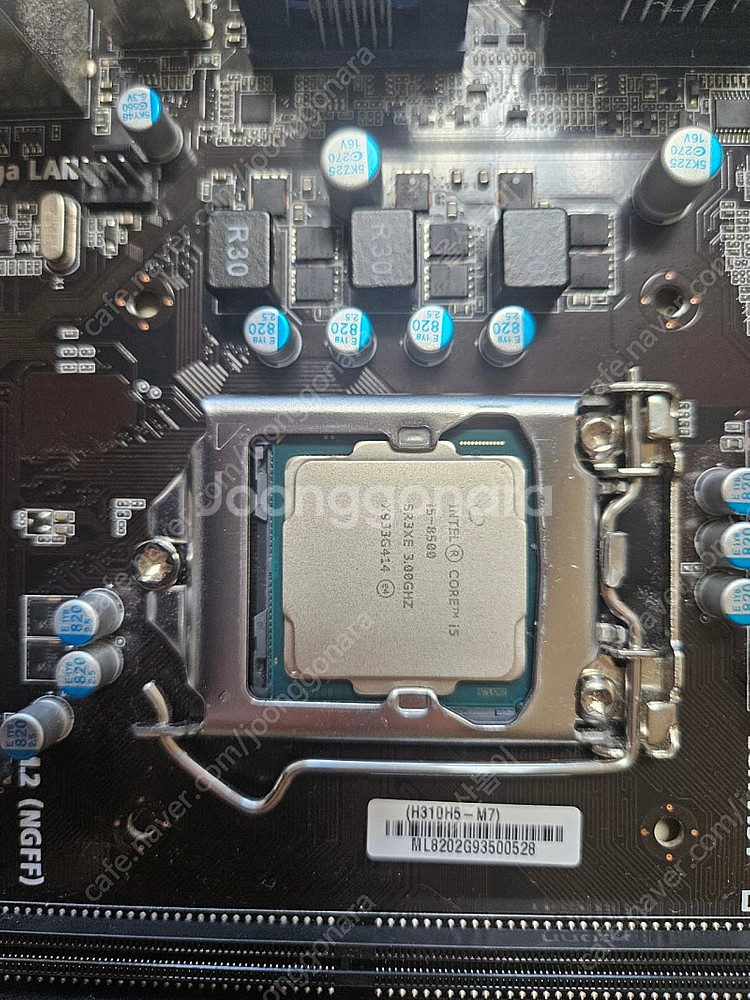 i5-8500 + H310H5 M7 + ddr4 8g--1