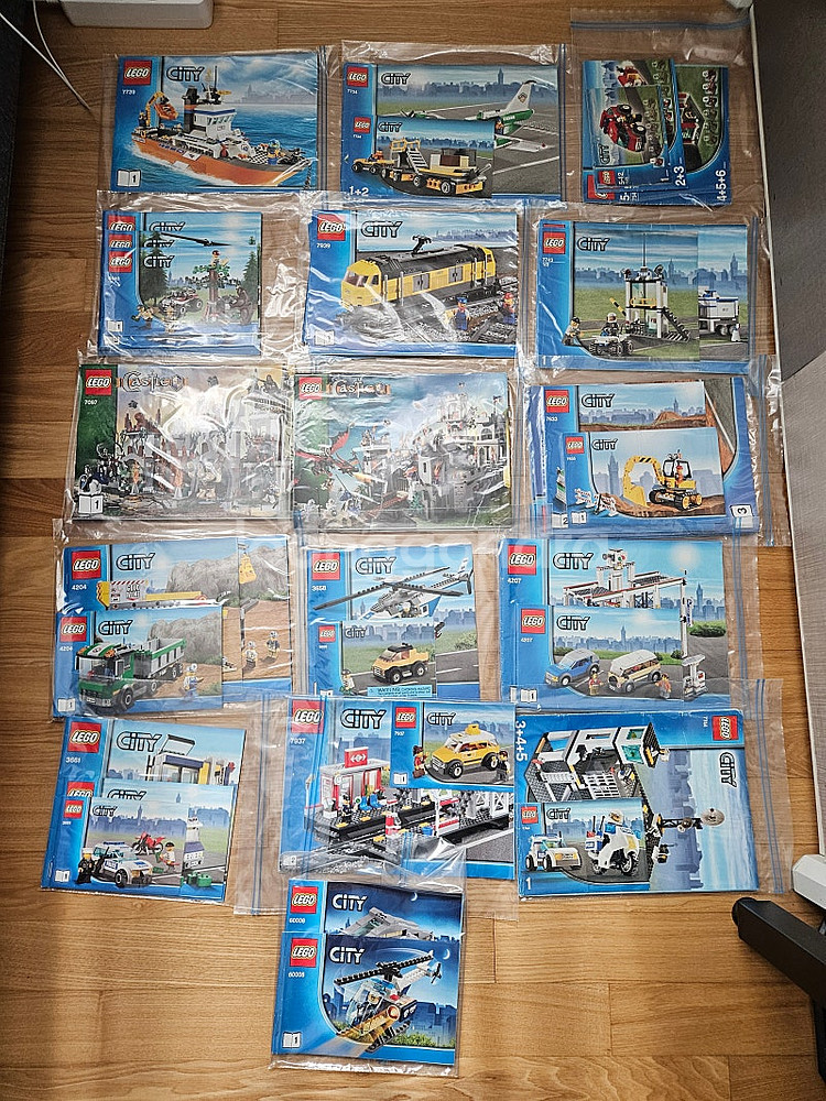 올드 레고 판매합니다 :) (레고시티 7937, 3661, 60008, 7744, 3658, 4207, 4204, ...--0