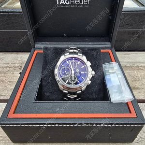 태그호이어 링크 크로노그래프 칼리버16 오토매틱 시계 스틸 브레이슬릿 블랙 다이얼 42MM 판매합니다!