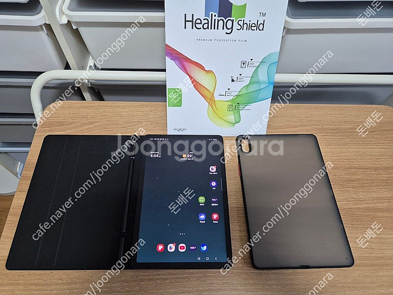 갤럭시 탭 s8 그라파이트 + 펜 + 힐링쉴드 + 케이...--0