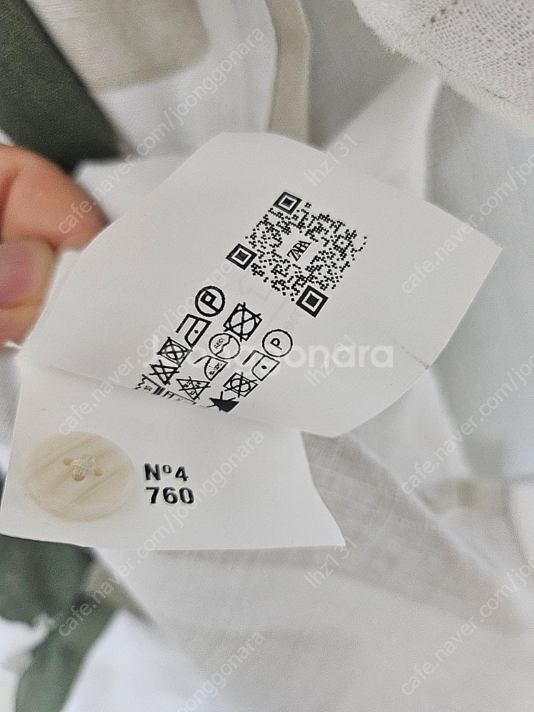 자라 릴렉스핏 반팔셔츠 XL 105～110사이즈--5