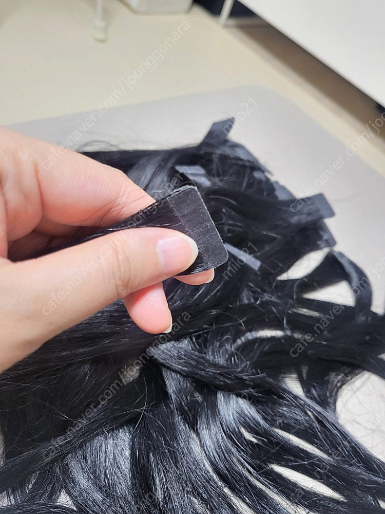 인모 스티커 붙임머리 35피스--1