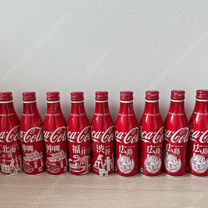 2017년 코카콜라 아이코닉시티 패키지와 평창올림픽 250ml 알루미늄캔 미개봉제품 3종 판매합니다.