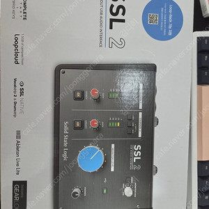 SSL2 오디오 인터페이스