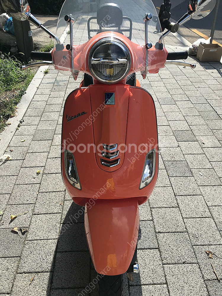 21년식 베스파lx125 코랄핑크 한정판--1