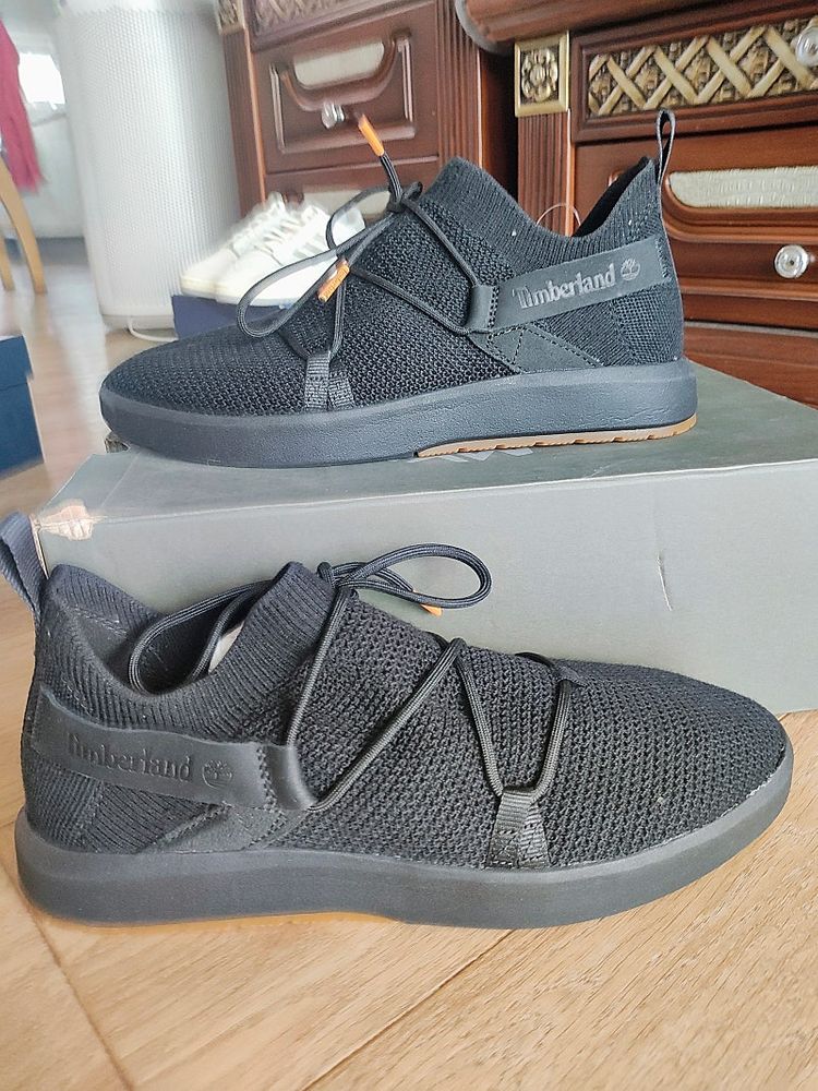 팀버랜드 남성 스니커즈 니트 소재 8.5W (운동화기준 275)새제품--1