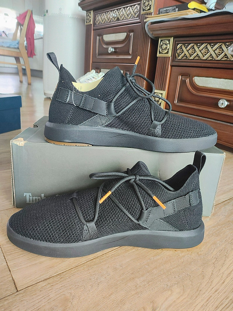 팀버랜드 남성 스니커즈 니트 소재 8.5W (운동화기준 275)새제품--2