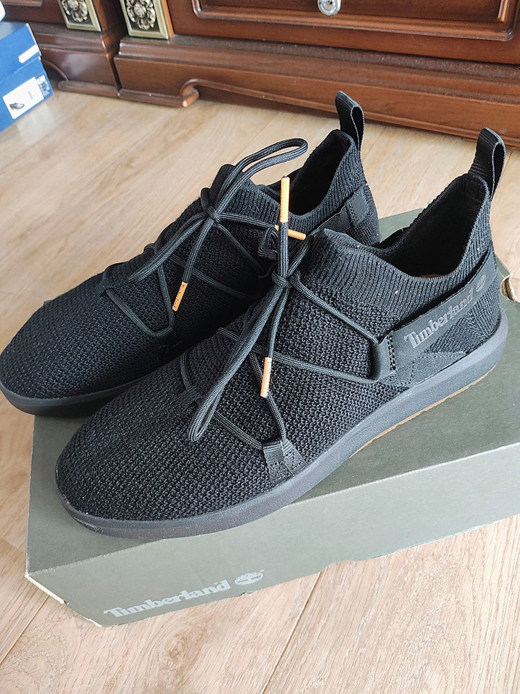 팀버랜드 남성 스니커즈 니트 소재 8.5W (운동화기준 275)새제품--6