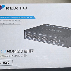 NEXTU 4k UHD 1:4 HDMI 2.0 분배기 택포 2만