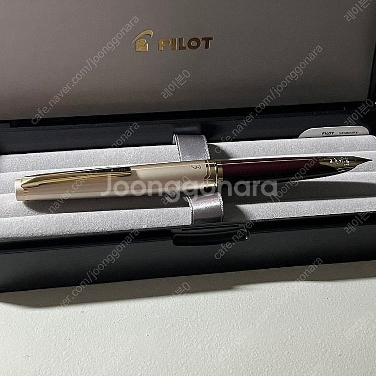 파이롯트 엘리트 95s 딥레드 F닙 만년필--1