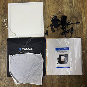 PULUZ 포토박스/라이트박스 40cm + 그림자반사판 판매합니다.