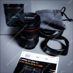 캐논 24-70mm ⅱ(신계륵), 플래쉬 580ex ⅱ, nd필터400, 레인커버, smdv 유무선 릴리즈 판매합니다.