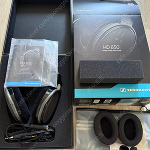 젠하이저 hd650 + zmf패드 팝니다