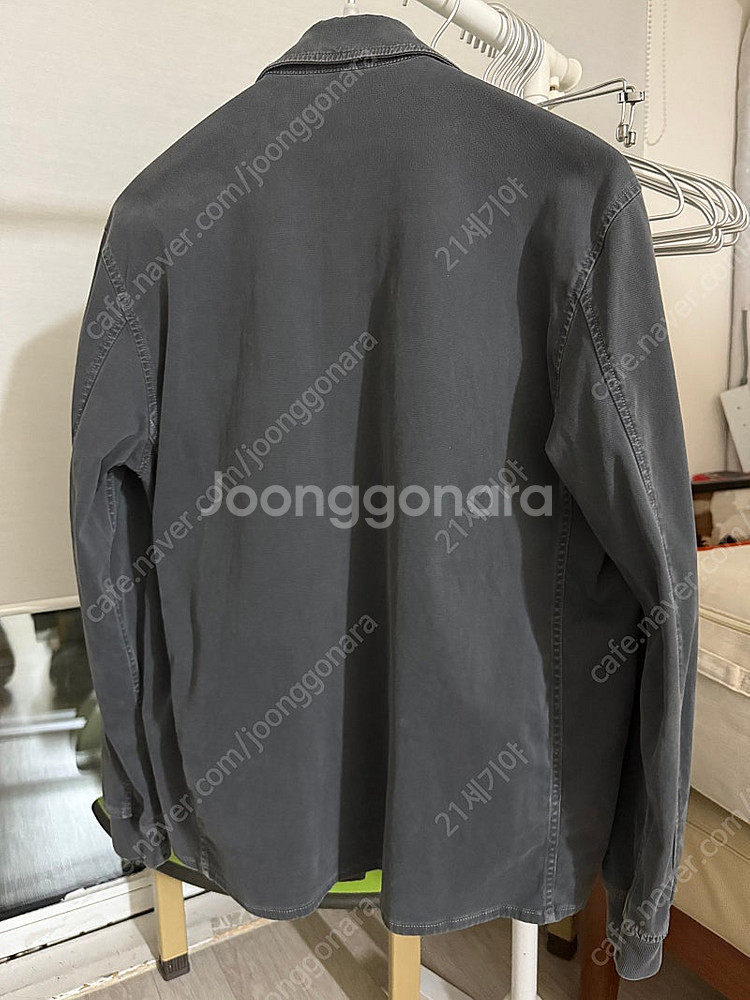 스톤아일랜드 19FW 올드이펙트 오버셔츠--1