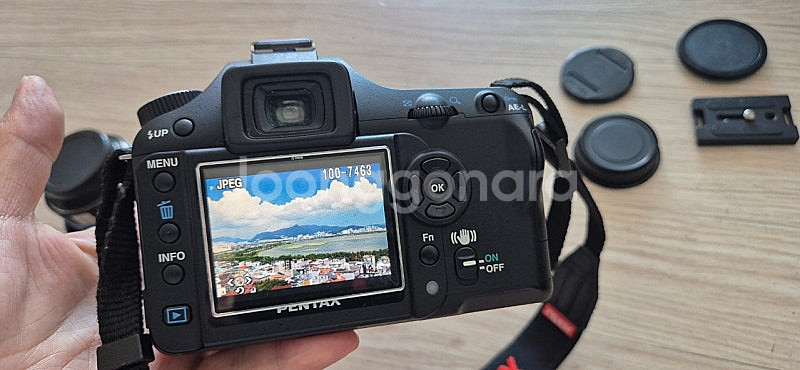 펜탁스 DSLR카메라. K100D--5