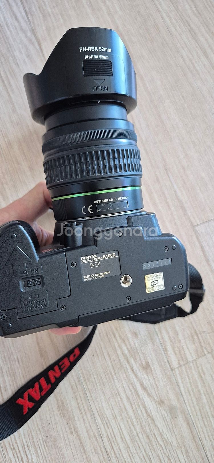 펜탁스 DSLR카메라. K100D--9