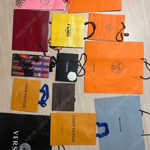 에르메스 샤넬 루이비통 구찌등 종이가방