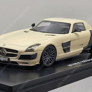 1:43 벤츠 SLS AMG 브라부스 700 다이캐스트 모형자동차
