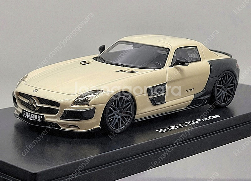 1:43 벤츠 SLS AMG 브라부스 700 다이캐스트...--2