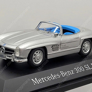 1:43 슈코 벤츠 300 SL 로드스터 실버 다이캐스트 모형자동차