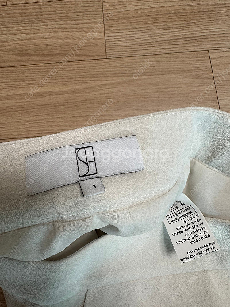 시에 sie 라일리 미니 스커트 S 크림--1