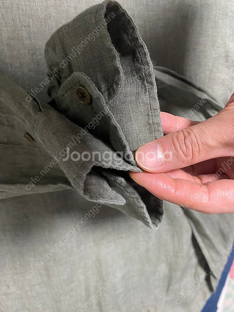 [옷정리급처] 폴로 랄프로렌 퍼플라벨 린넨 워크 셔츠 ...--8
