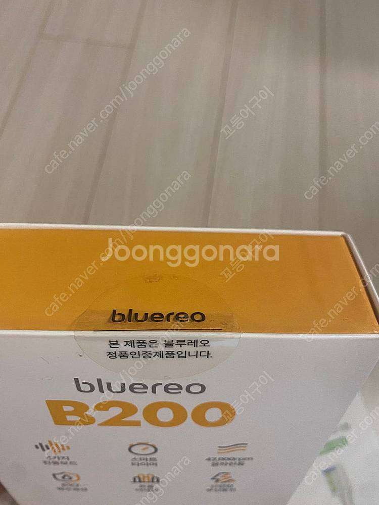 블루레오 B200+교체 칫솔모 4개입 새상품 판매합니다...--1