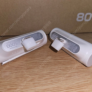 액티몬 보조배터리 5000mah 2개 일괄 팝니다