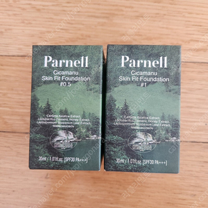 파넬 시카마누 스킨 핏 파운데이션 (0.5호, 1호)