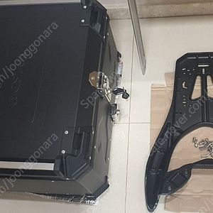 GSTONE 85L 알루미늄 탑박스 + 알존 브라켓(NMAX)