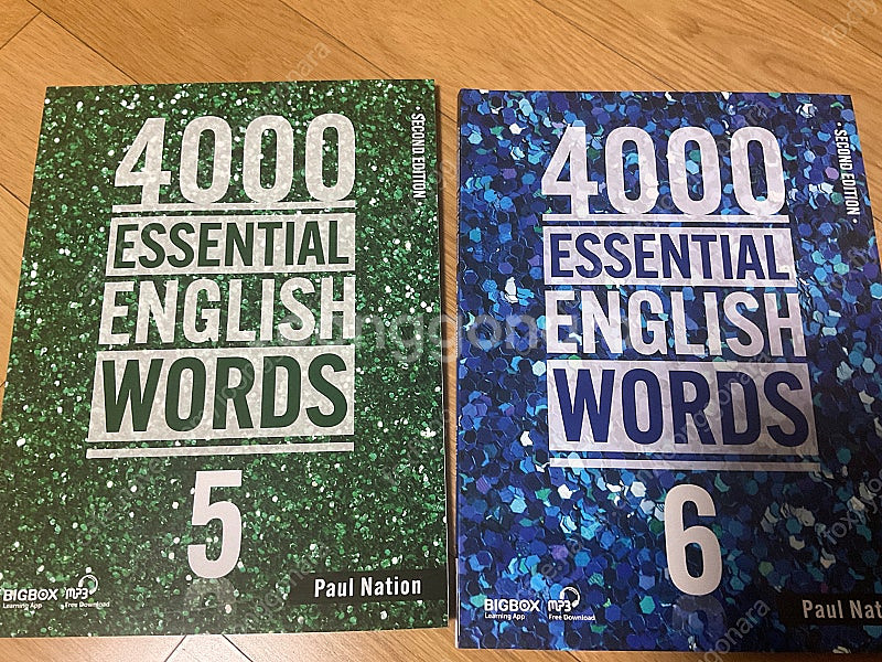 4000 essential words 5,6 각권900...--0