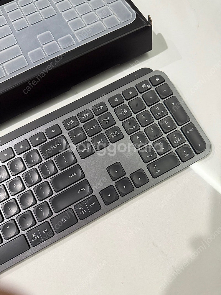 로지텍 MX KEYs 그래파이트 영문자판--2