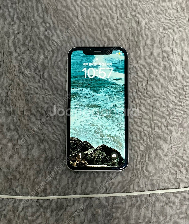 아이폰XR 64GB 화이트 단품--1