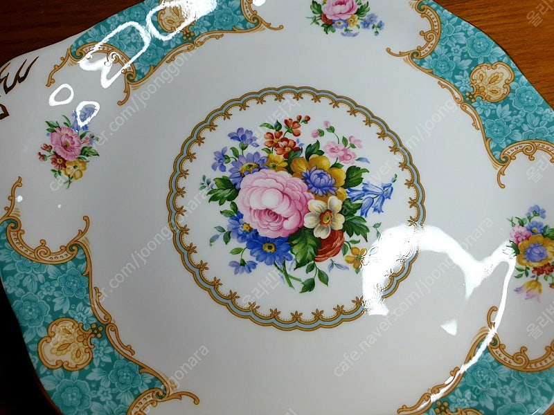 로얄알버트 레이디에스콧 레이디에스코트 양귀접시 케익접시 귀달이 접시--1