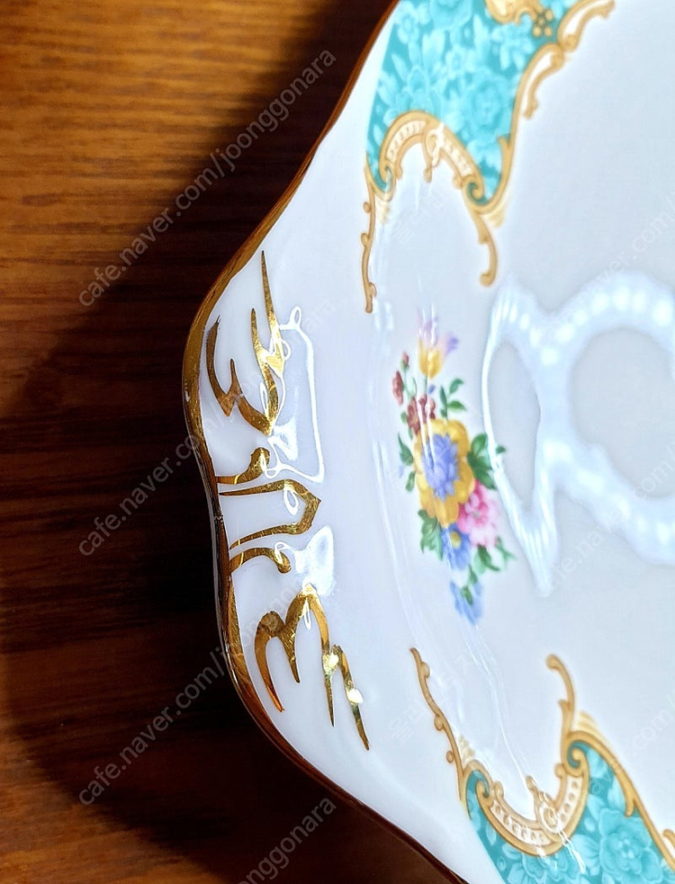 로얄알버트 레이디에스콧 레이디에스코트 양귀접시 케익접시 귀달이 접시--2