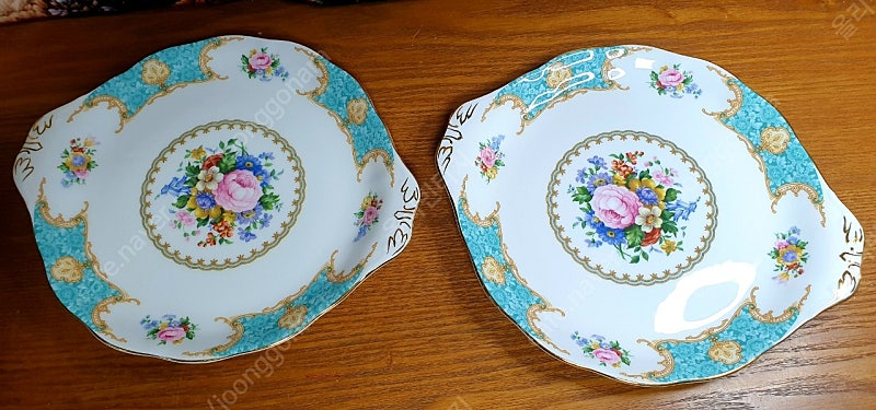 로얄알버트 레이디에스콧 레이디에스코트 양귀접시 케익접시 귀달이 접시--4