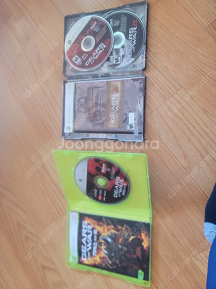 Xbox360 기어즈오브워 1,2 일괄 판매 합니다 (...--1