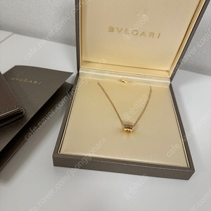 불가리 비제로원 로즈골드 목걸이 정품