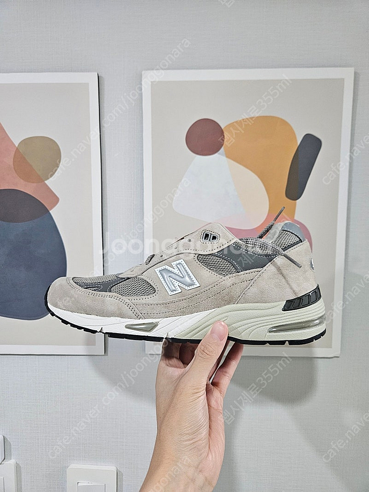 [280] 뉴발란스 991v1 grey--1