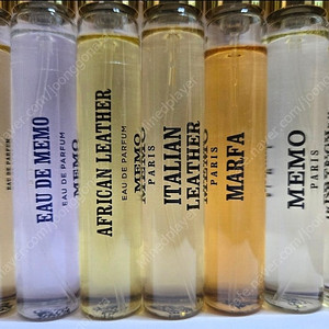 메모 EDP 트래블 사이즈 10ml, 오드메모, 아프리칸레더, 이탈리안레더, 마르파, 아이리시레더
