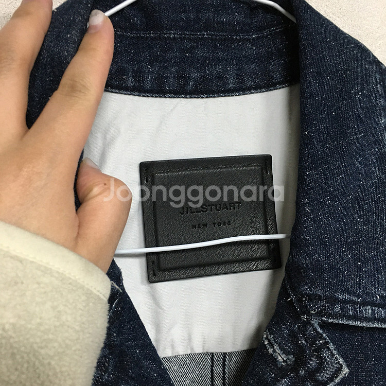 23 질스튜어트 남성 그레이 초어 데님 자켓 100 /...--2