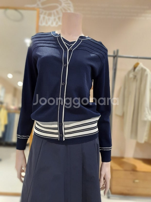 23 BCBG 비씨비지 여름 스트라이트 가디건 55 /...--0