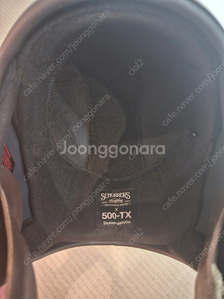 덱스톤500tx L 슈러스한정판 브라운 판매합니다.--4