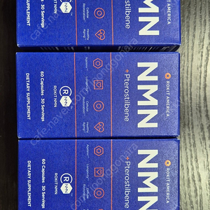 로킷아메리카 nmn 60캡슐 3병 미개봉 새제품 판매합니다.