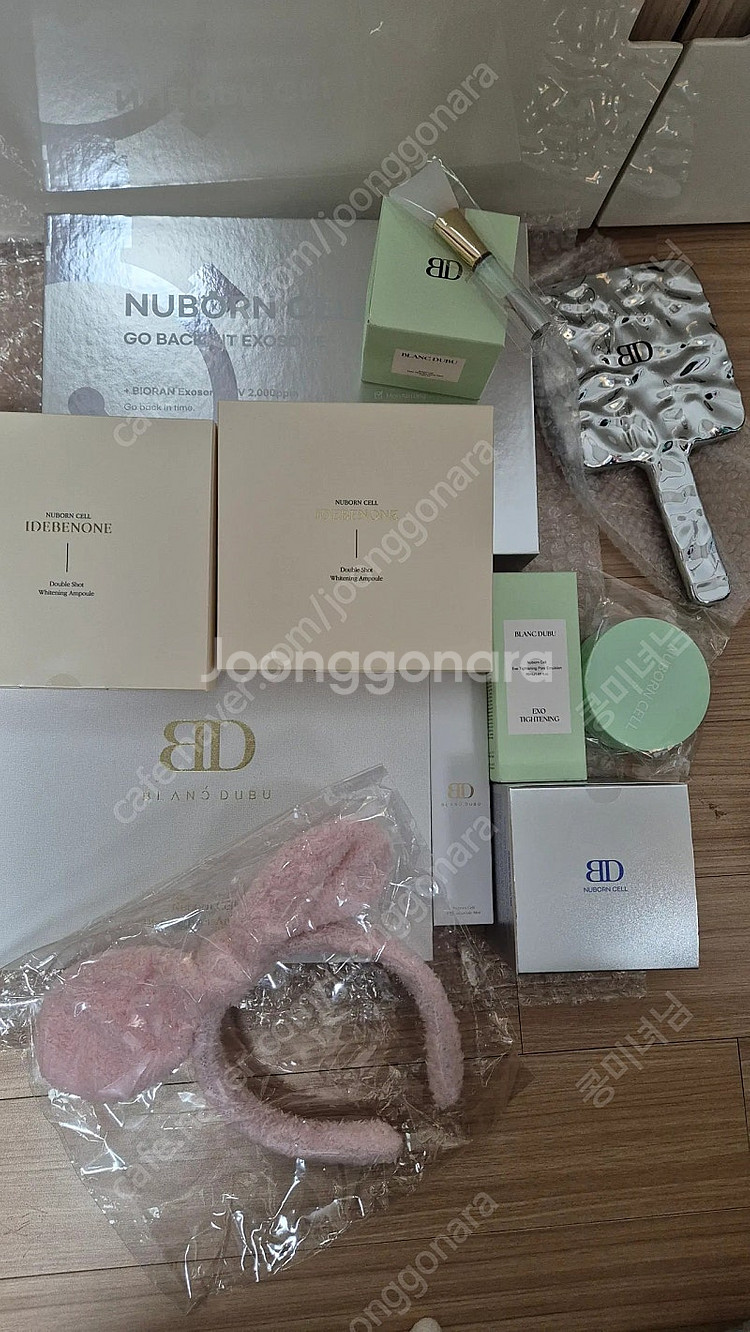 블랑두부 고백키트 이데베논 블랑파워앰플 양태반크림--0