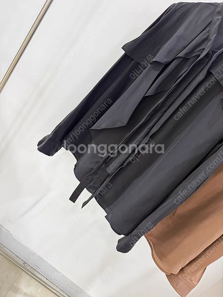 마인 25 가을 셔링 리본 블라우스--9