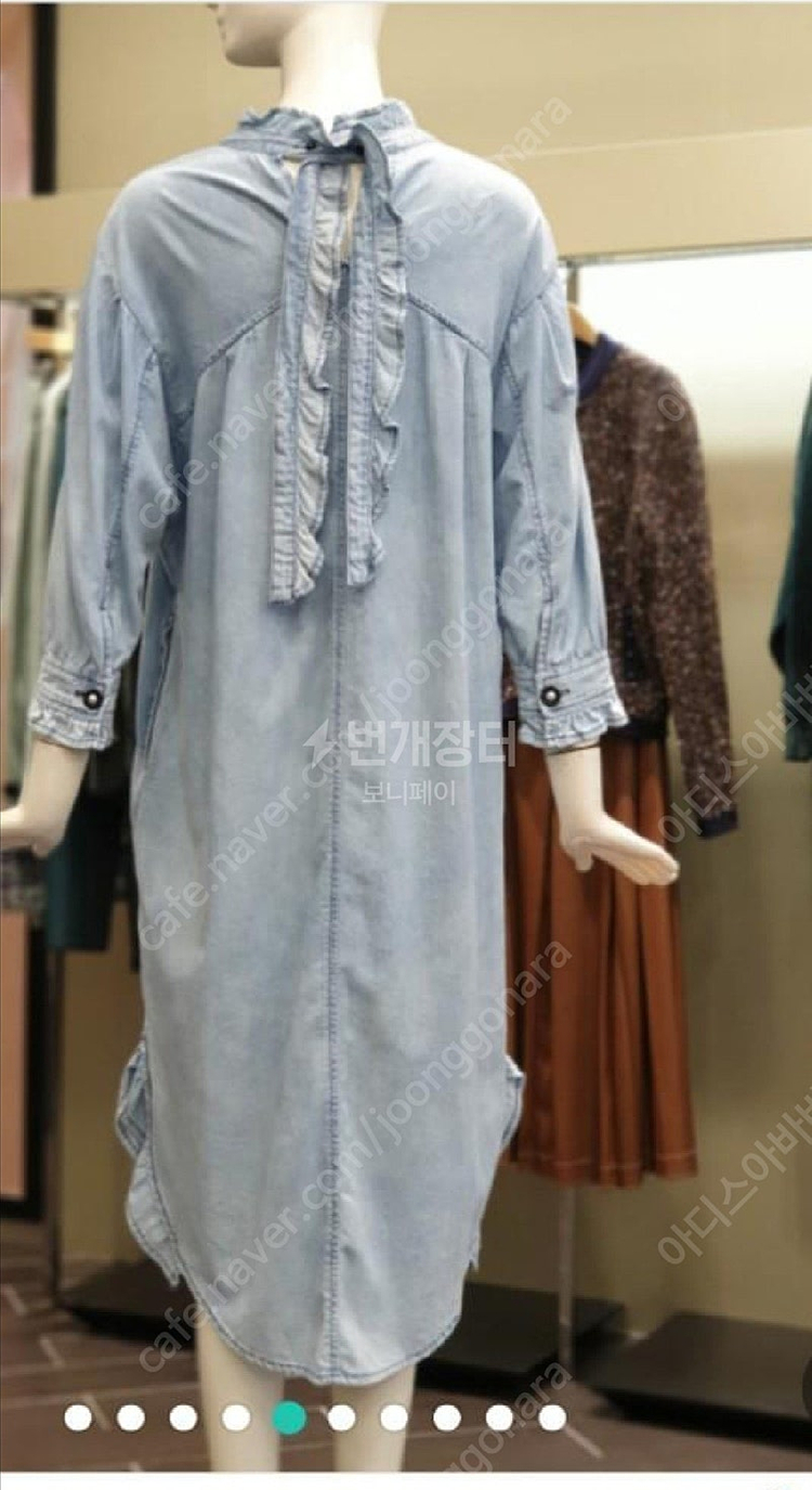 김현아 오즈세컨 데님 원피스 0(44~66)--2