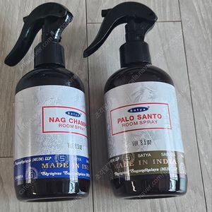 나그참파코리아 사티아 룸스프레이 250ml 2개 일괄 판매