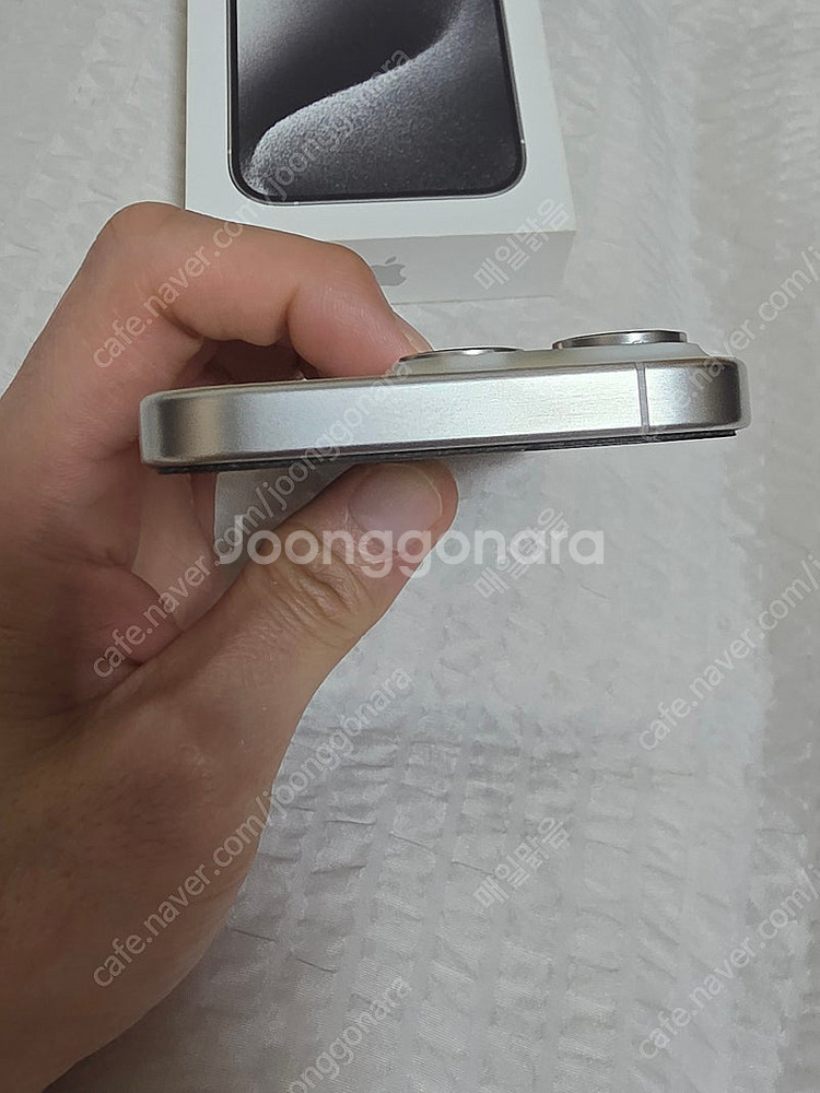 아이폰 15pro 256 화이트(애케플)--4